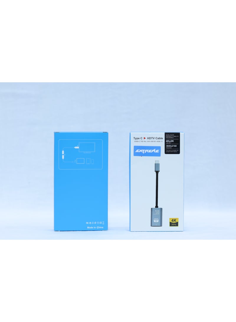 إكستريم كابل EXTREME تايب سي إلى HDMI مع دعم دقة 4K - Image 1